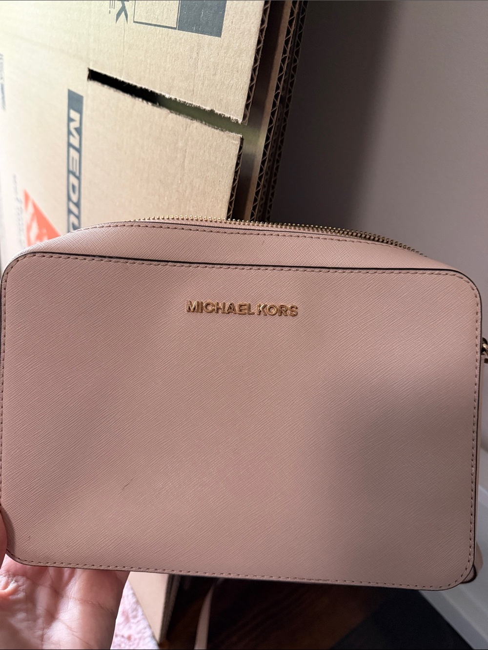 Michael Kors Crossbody in light pink